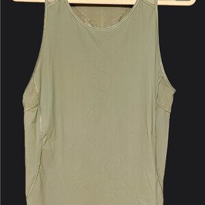Lululemon Top in Olive Green.  Sleeveless size 8 in Excellent condition